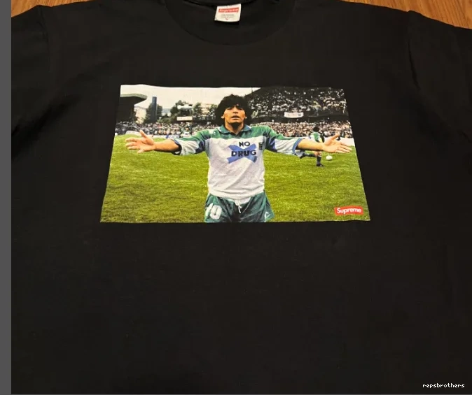 TEE SS24 round neck MARADONA Maradora jersey short tee T-shirt sleeved character WEEK1 0610